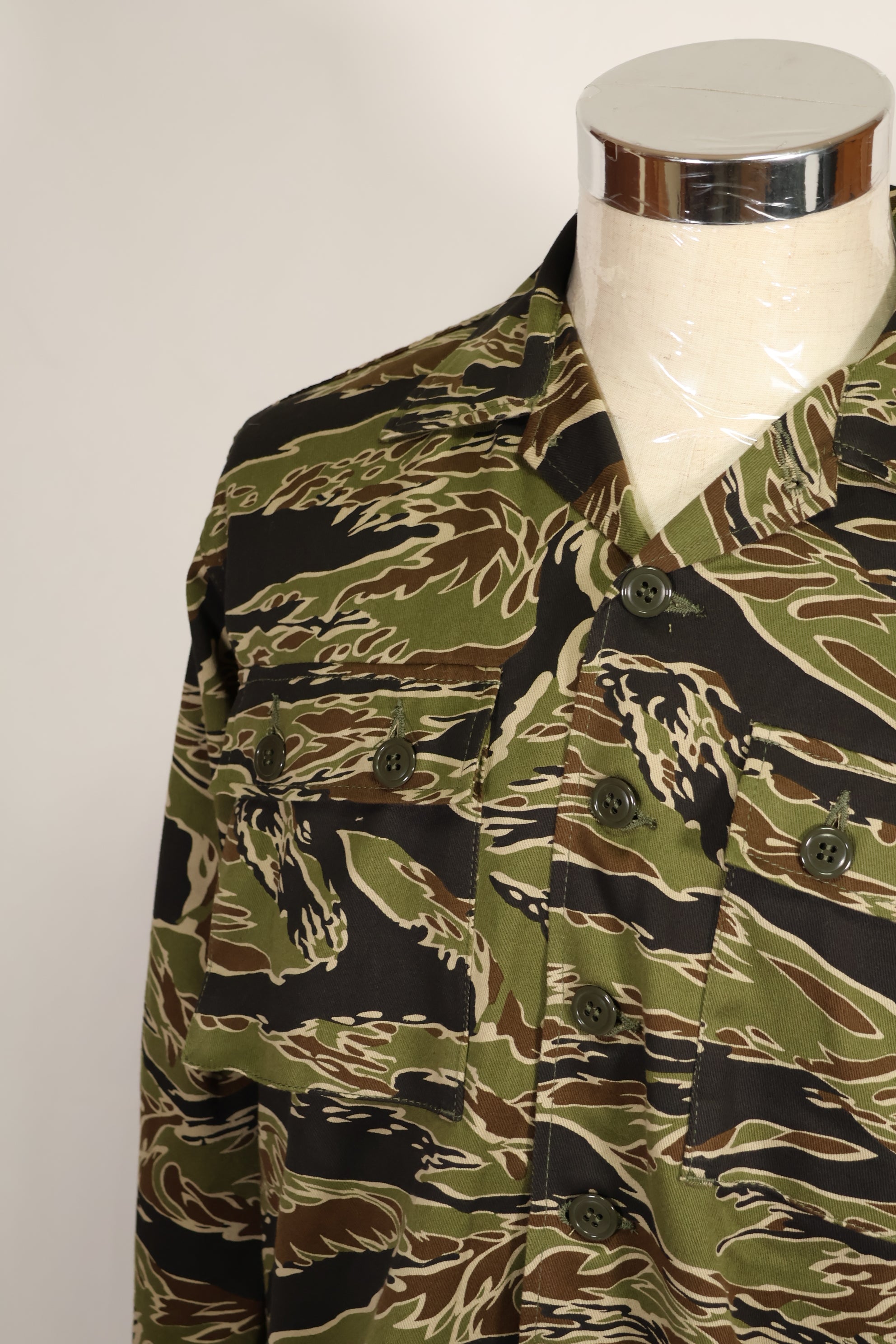 【2024年7月初旬納品予定】 MILITARIA 1911 Reproduced Early Gold Tiger Stripe Shirts US-Cut