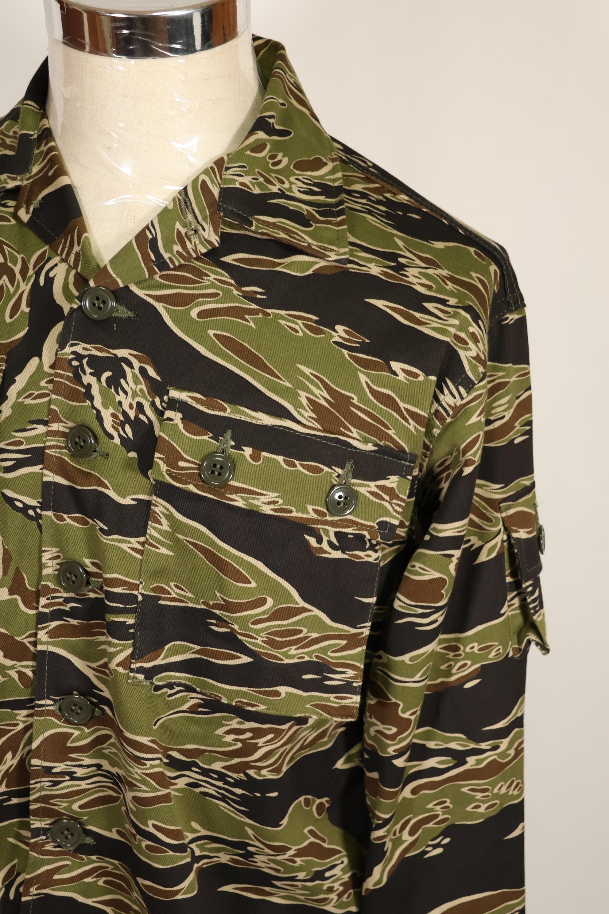 【2024年7月初旬納品予定】 MILITARIA 1911 Reproduced Early Gold Tiger Stripe Shirts US-Cut