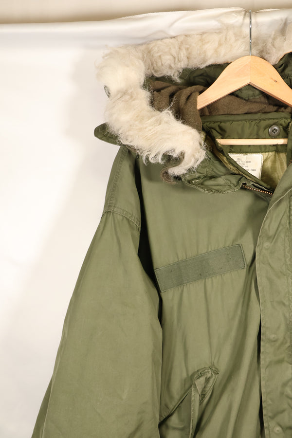 1970年代ロットミックス　M-R　M65　フィールドパーカー　フィッシュテール　ブラスジッパー　中古品