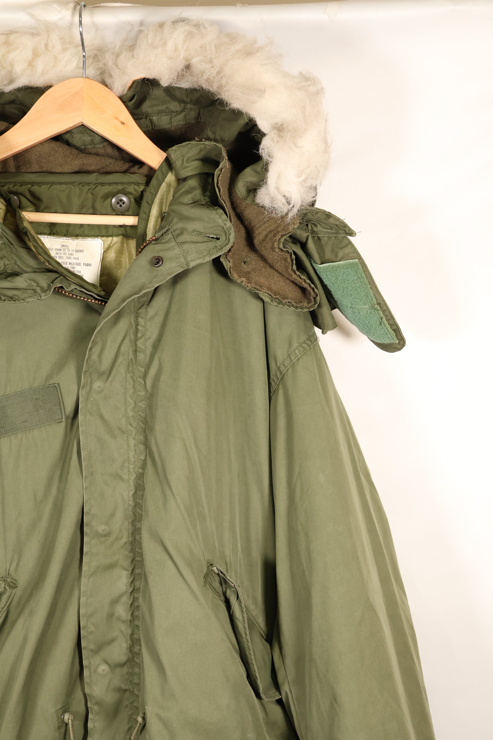 1970年代ロットミックス　M-R　M65　フィールドパーカー　フィッシュテール　ブラスジッパー　中古品