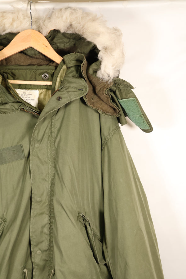 1970年代ロットミックス　M-R　M65　フィールドパーカー　フィッシュテール　ブラスジッパー　中古品