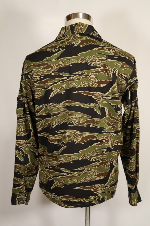 【2024年7月初旬納品予定】 MILITARIA 1911 Reproduced Early Gold Tiger Stripe Shirts US-Cut