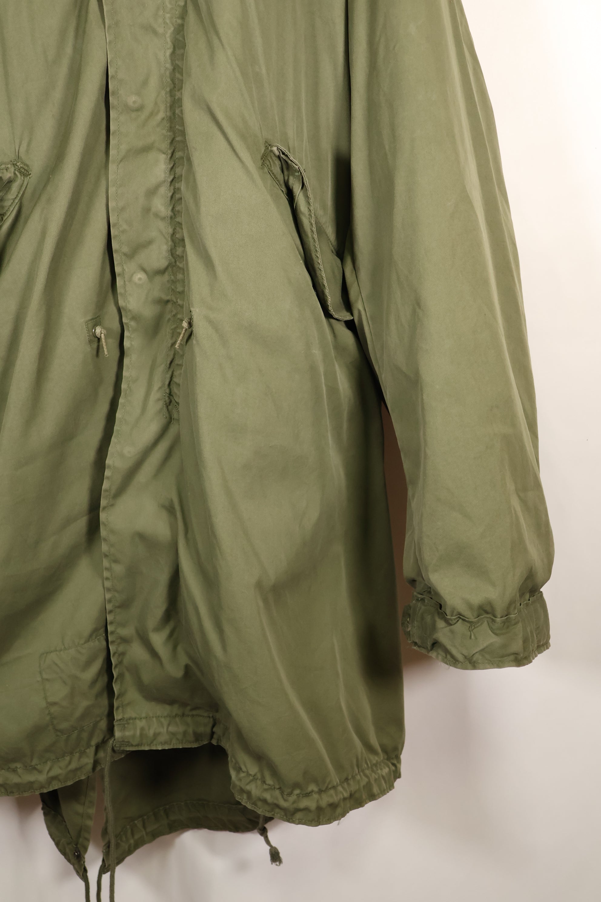 1970年代ロットミックス　M-R　M65　フィールドパーカー　フィッシュテール　ブラスジッパー　中古品