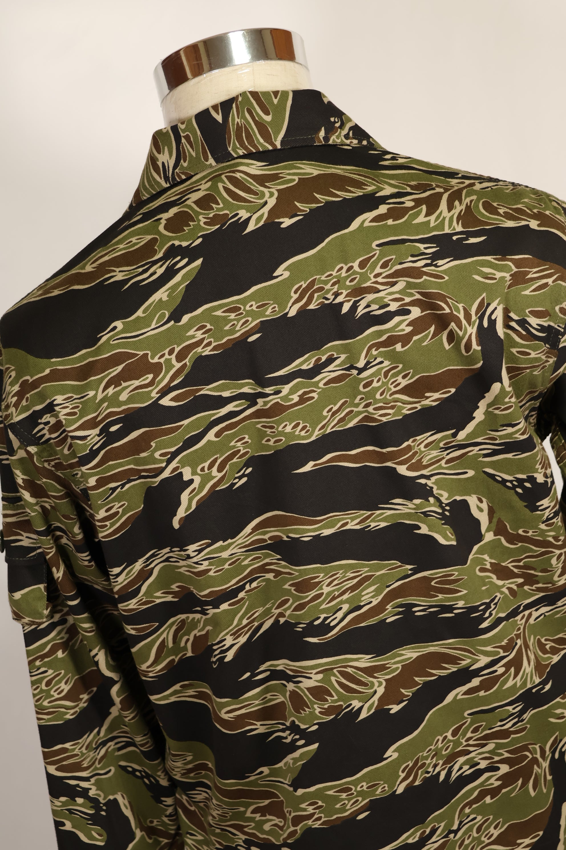 【2024年7月初旬納品予定】 MILITARIA 1911 Reproduced Early Gold Tiger Stripe Shirts US-Cut