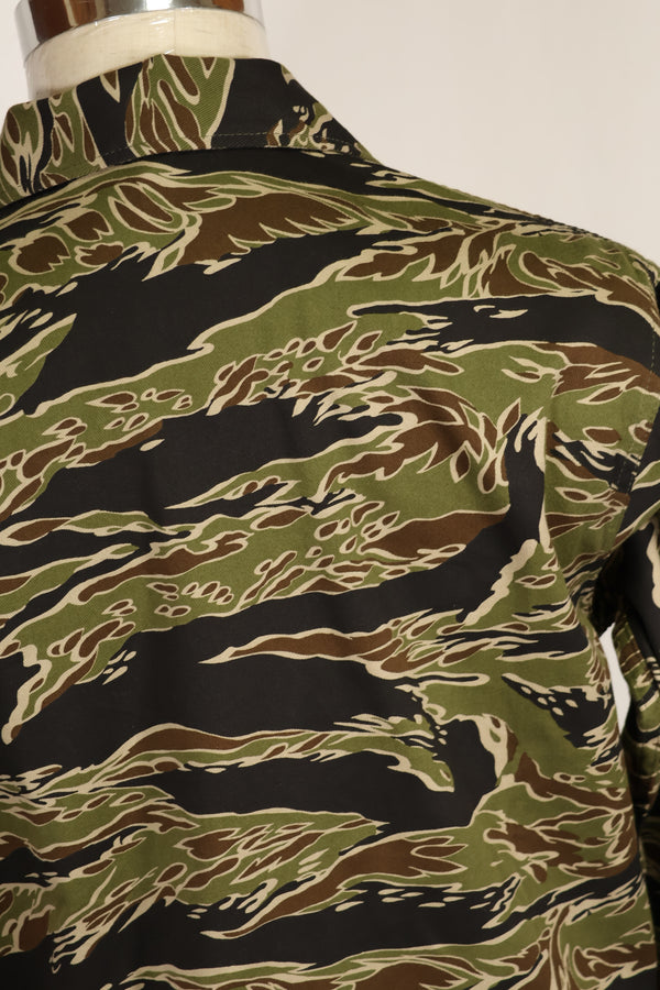 【2024年7月初旬納品予定】 MILITARIA 1911 Reproduced Early Gold Tiger Stripe Shirts US-Cut