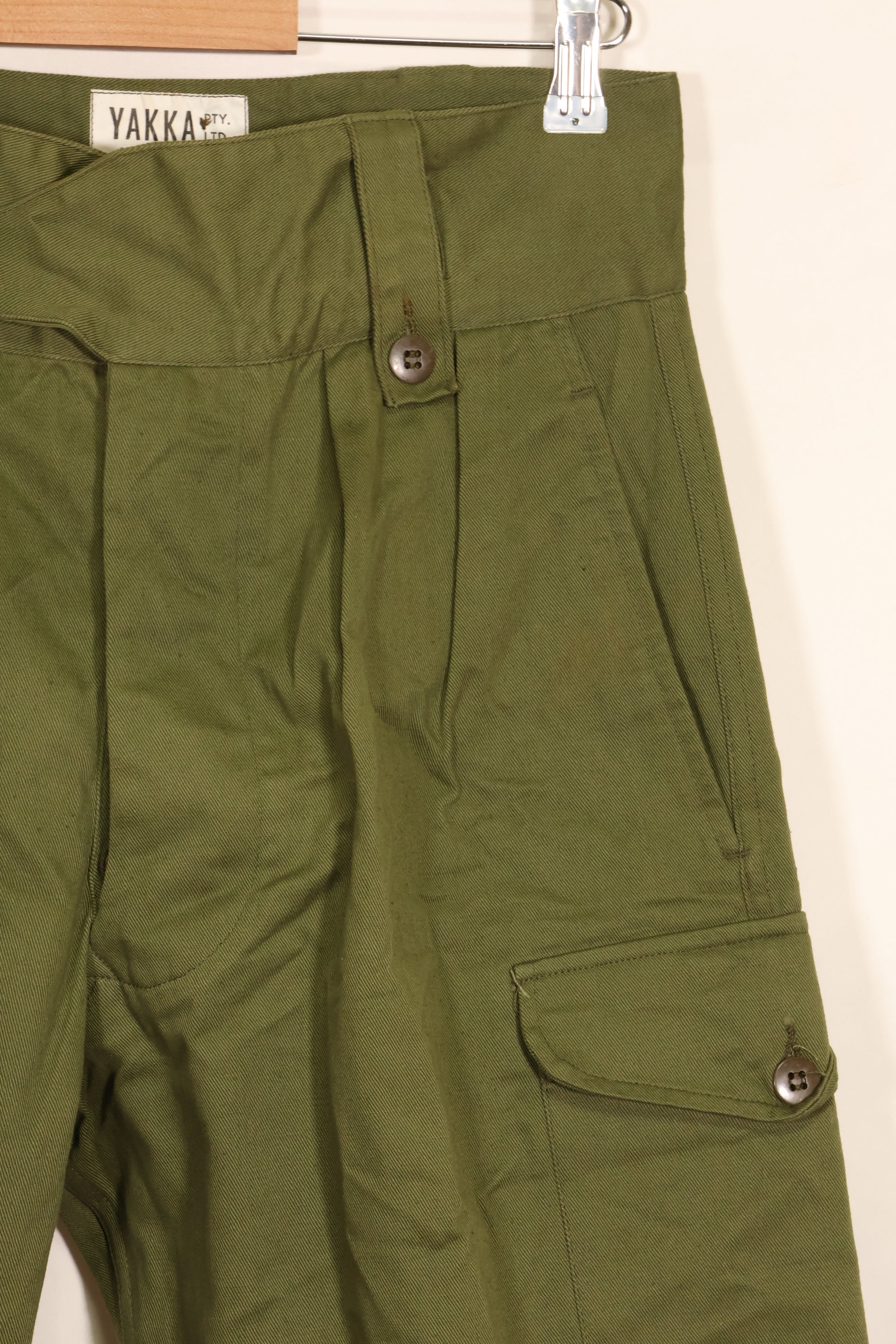 1967年契約　極上品　ベトナム戦争　オーストラリア軍　フィールパンツ　ほぼ未使用品