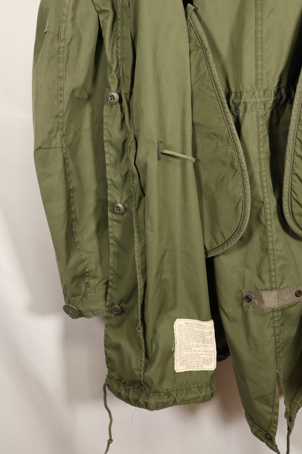 1970年代ロットミックス　M-R　M65　フィールドパーカー　フィッシュテール　ブラスジッパー　中古品