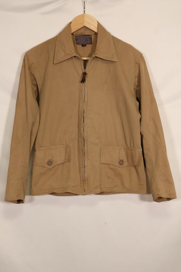 1940年代前半　アメリカ海軍　M421-a　夏用　フライトジャケット　中古品