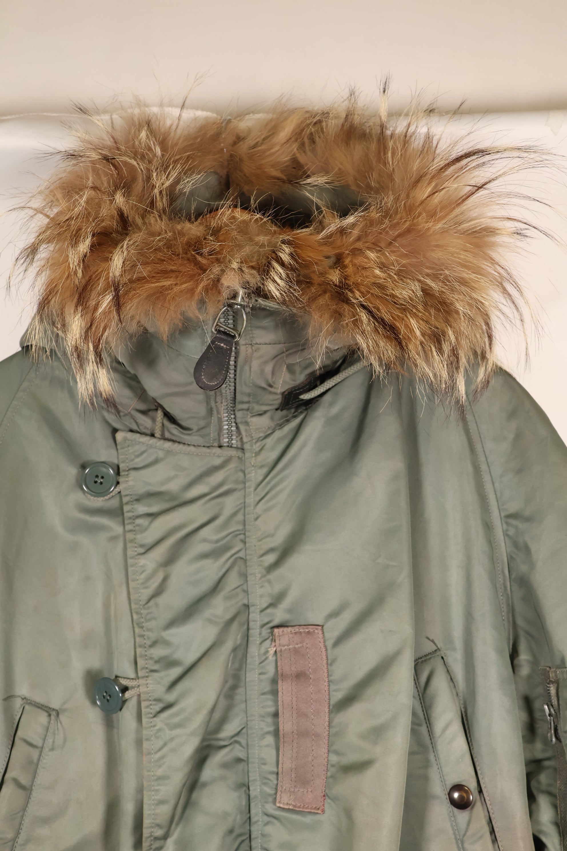 1950年代　LARGE　アメリカ空軍　USAF　N3-B　フライトジャケット　中古品　ステンシルあり