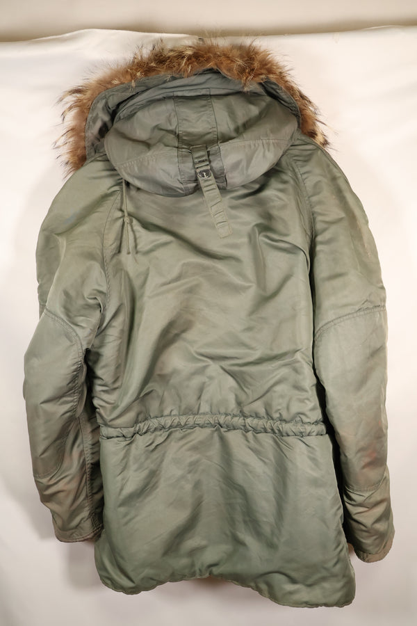 1950年代　LARGE　アメリカ空軍　USAF　N3-B　フライトジャケット　中古品　ステンシルあり