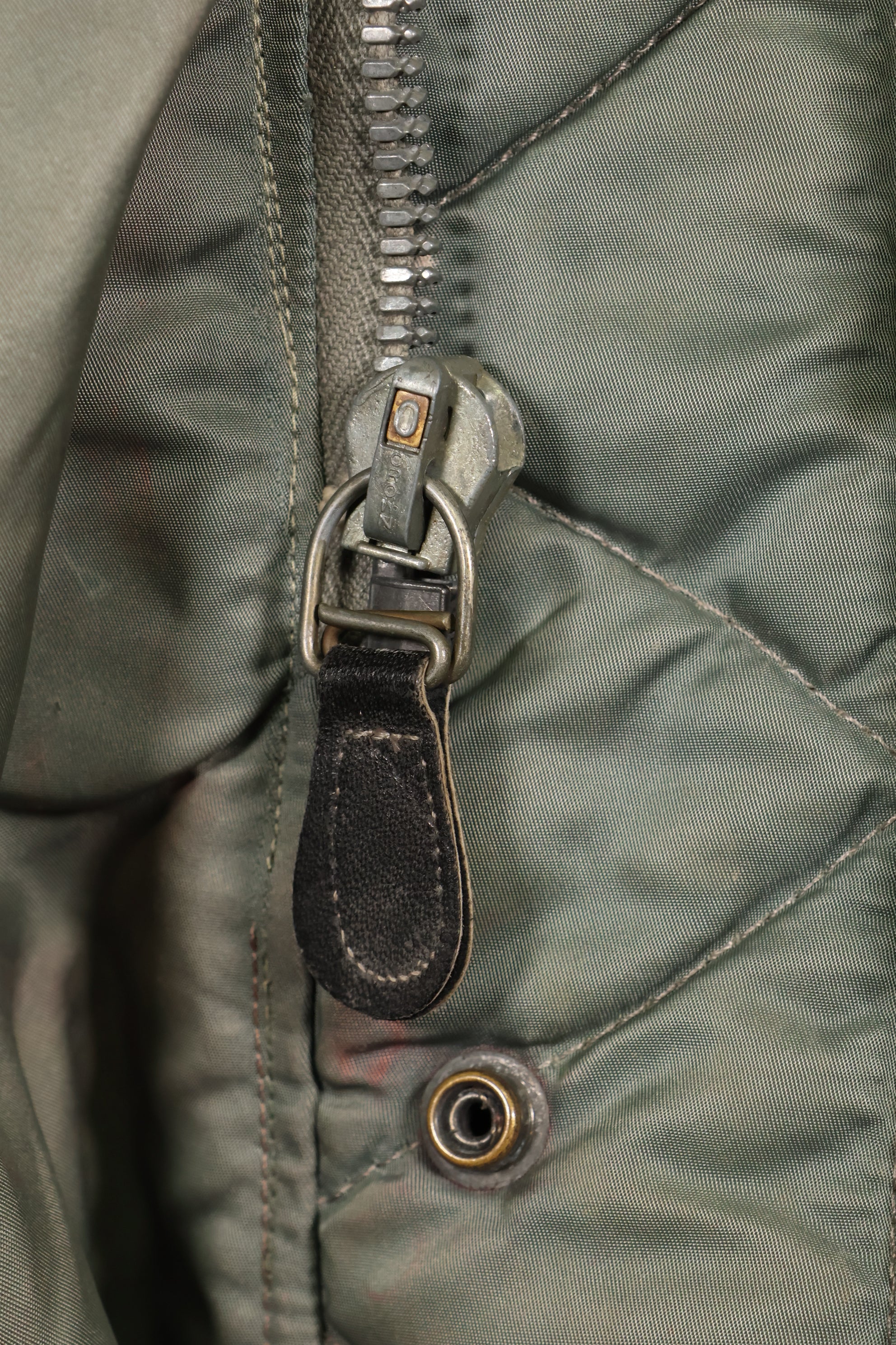 1950年代　LARGE　アメリカ空軍　USAF　N3-B　フライトジャケット　中古品　ステンシルあり