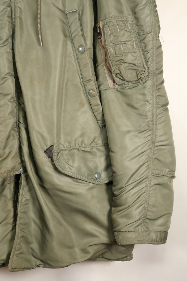 1950年代後半〜60年代初頭　MEDIUM　アメリカ空軍　USAF　N3-B　フライトジャケット　中古品