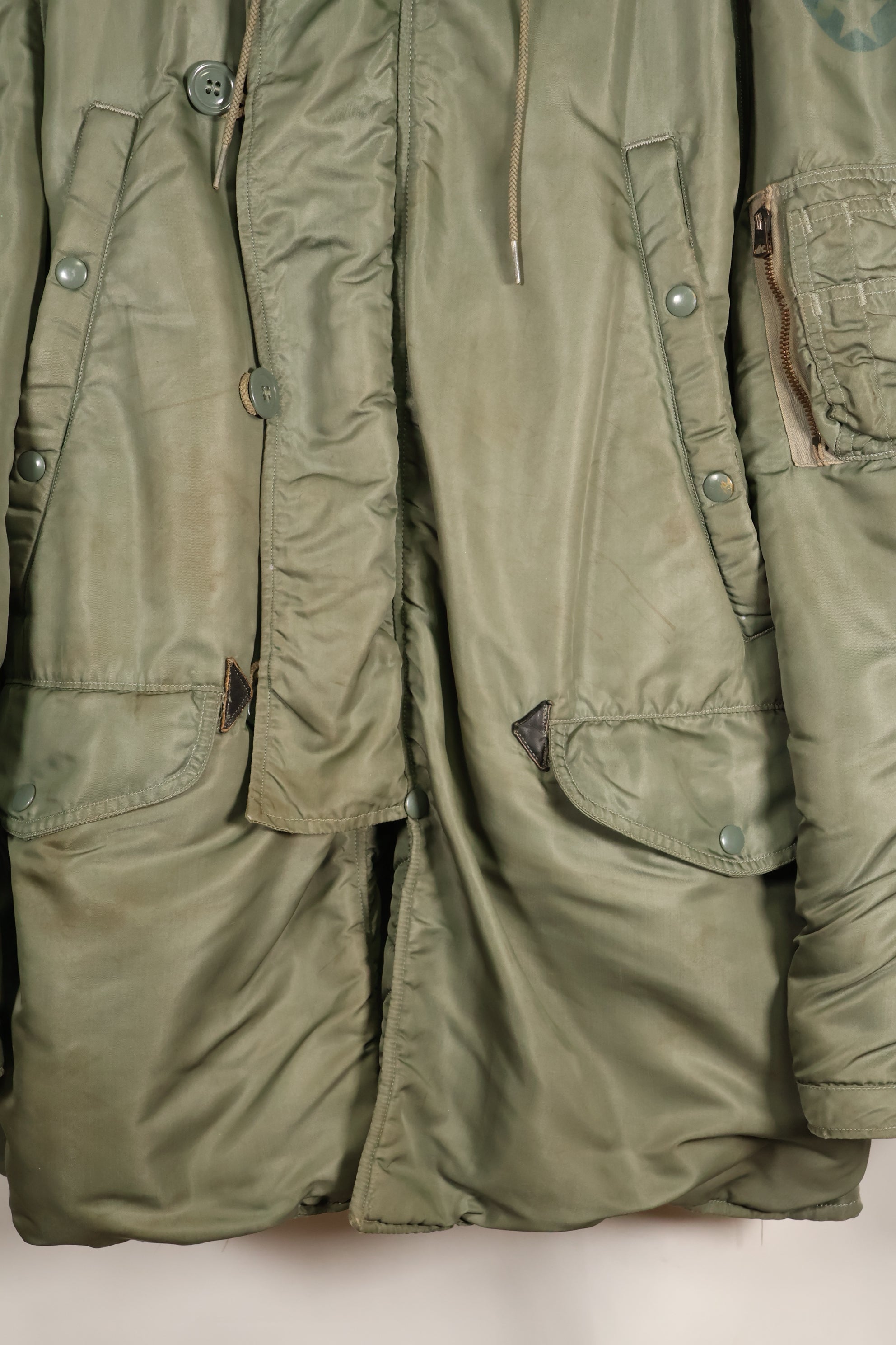 1950年代後半〜60年代初頭　MEDIUM　アメリカ空軍　USAF　N3-B　フライトジャケット　中古品