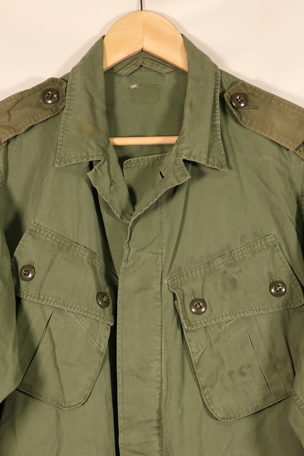 推定1963年~64年契約　推定 S-S　アメリカ海兵隊　1st Model ジャングルファティーグ　ジャケット　補修あり　中古品