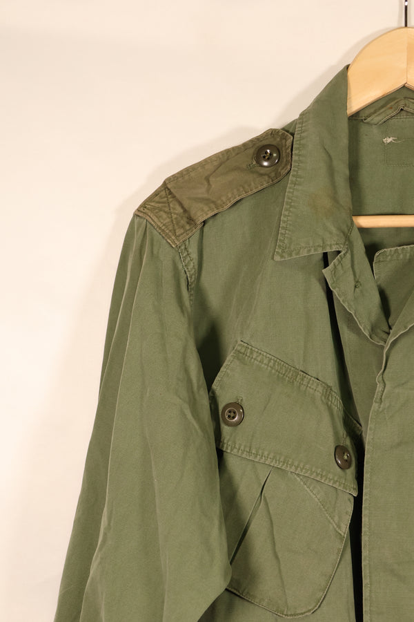 推定1963年~64年契約　推定 S-S　アメリカ海兵隊　1st Model ジャングルファティーグ　ジャケット　補修あり　中古品