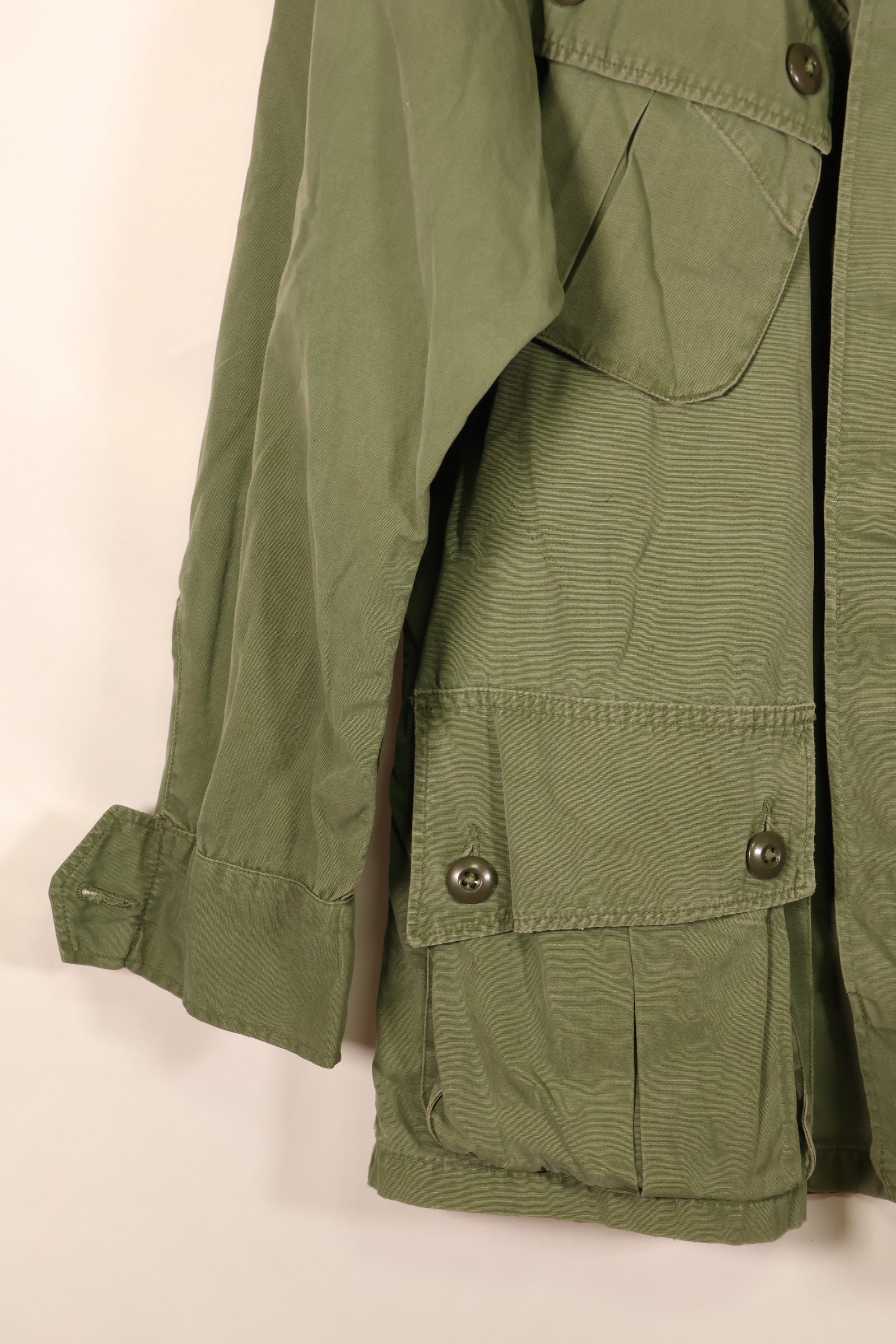 推定1963年~64年契約　推定 S-S　アメリカ海兵隊　1st Model ジャングルファティーグ　ジャケット　補修あり　中古品