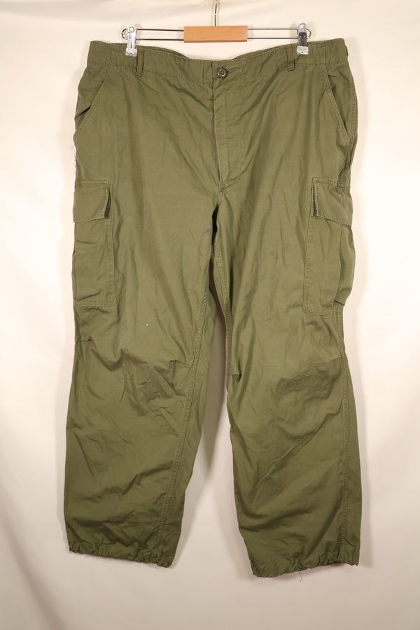 1968年頃　X-L-R　4th Model ジャングル　ファティーグ　パンツ　最大サイズ　中古品