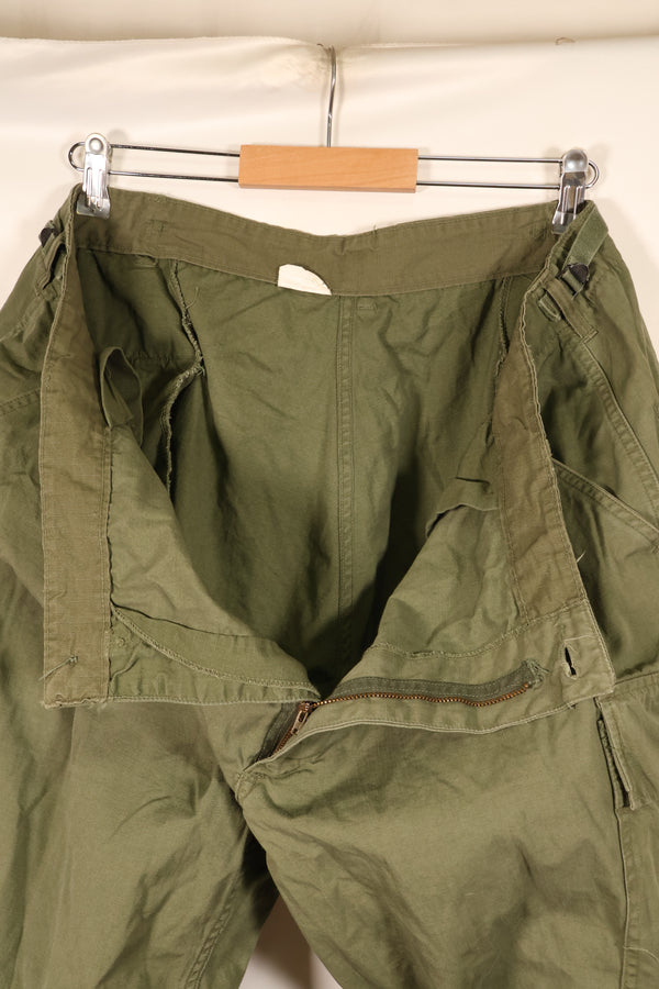 1968年頃　X-L-R　4th Model ジャングル　ファティーグ　パンツ　最大サイズ　中古品