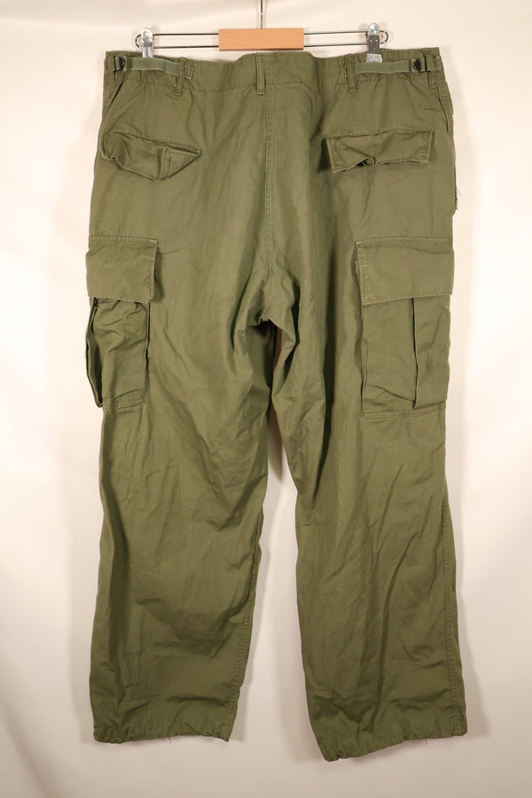 1968年頃　X-L-R　4th Model ジャングル　ファティーグ　パンツ　最大サイズ　中古品