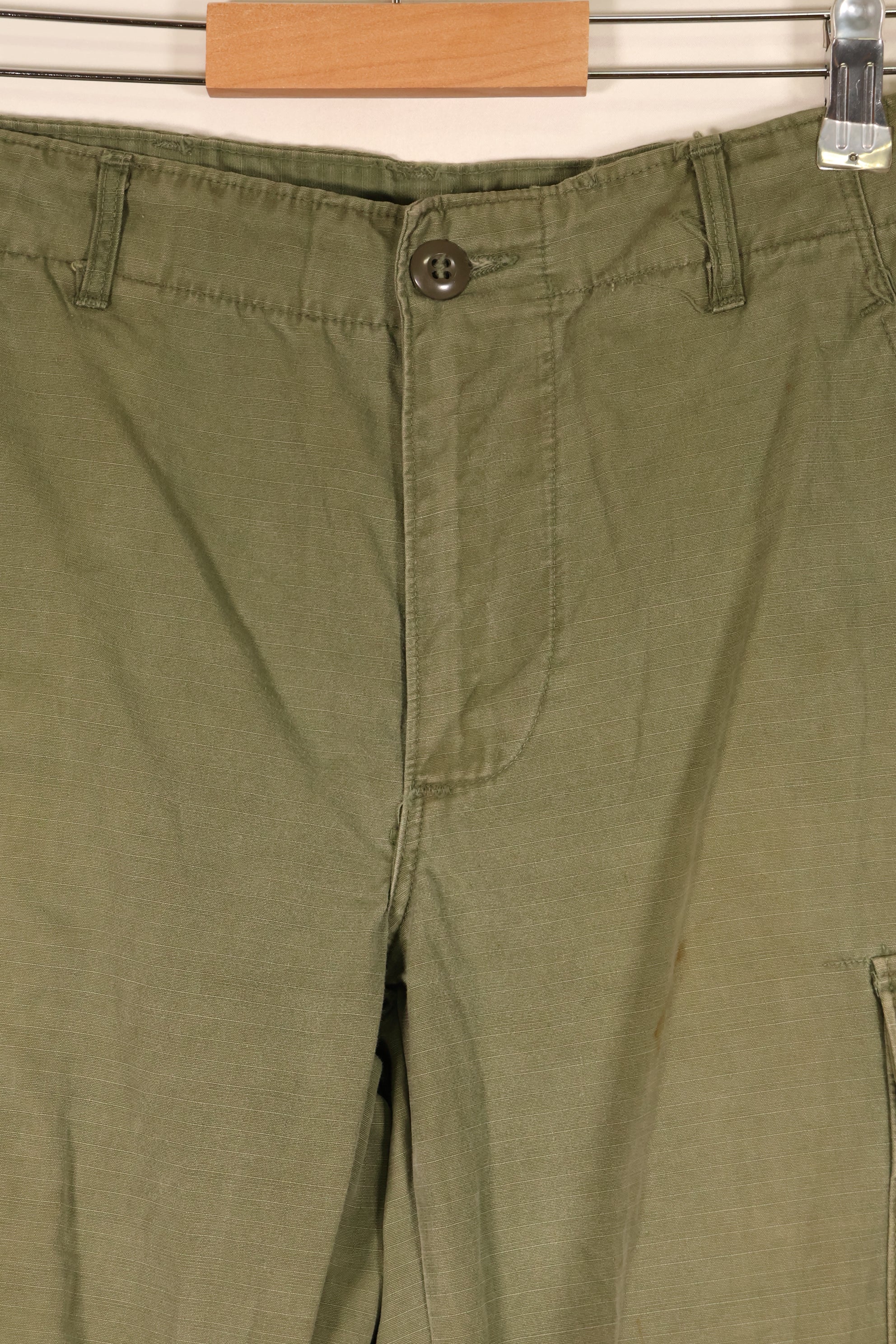 1968年契約　S-S　4th Model ジャングルファティーグ　パンツ　リップストップ生地　状態良い　中古品