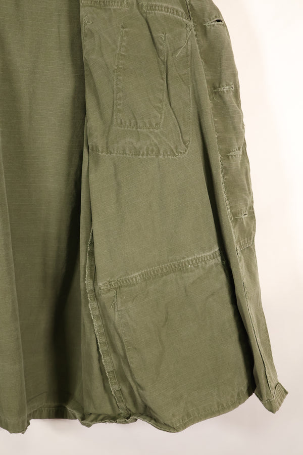 1970年契約　M-S　4th Model ジャングルファティーグ　ジャケット　退色あり　中古品