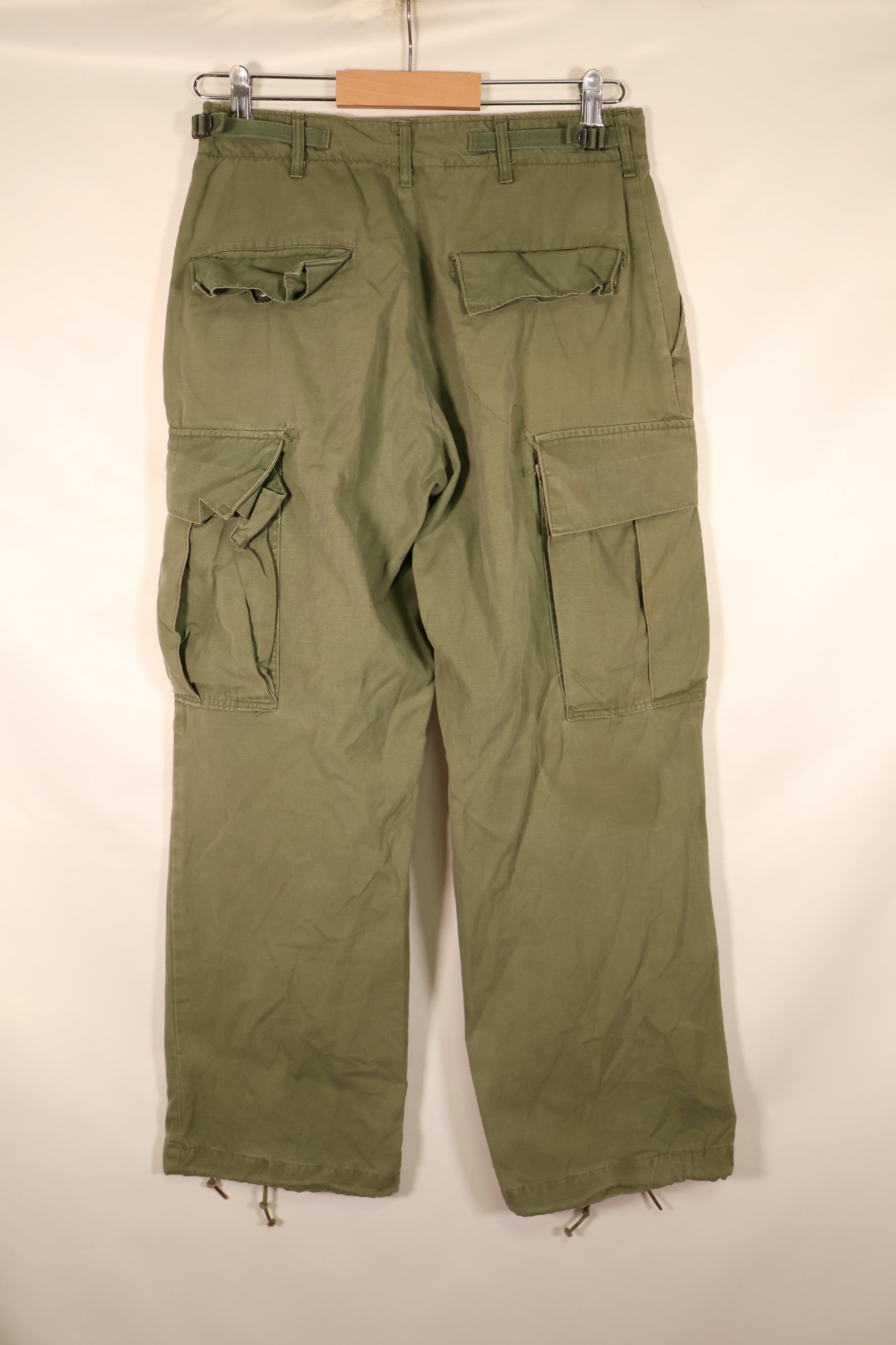 1968年契約　S-S　4th Model ジャングルファティーグ　パンツ　リップストップ生地　状態良い　中古品