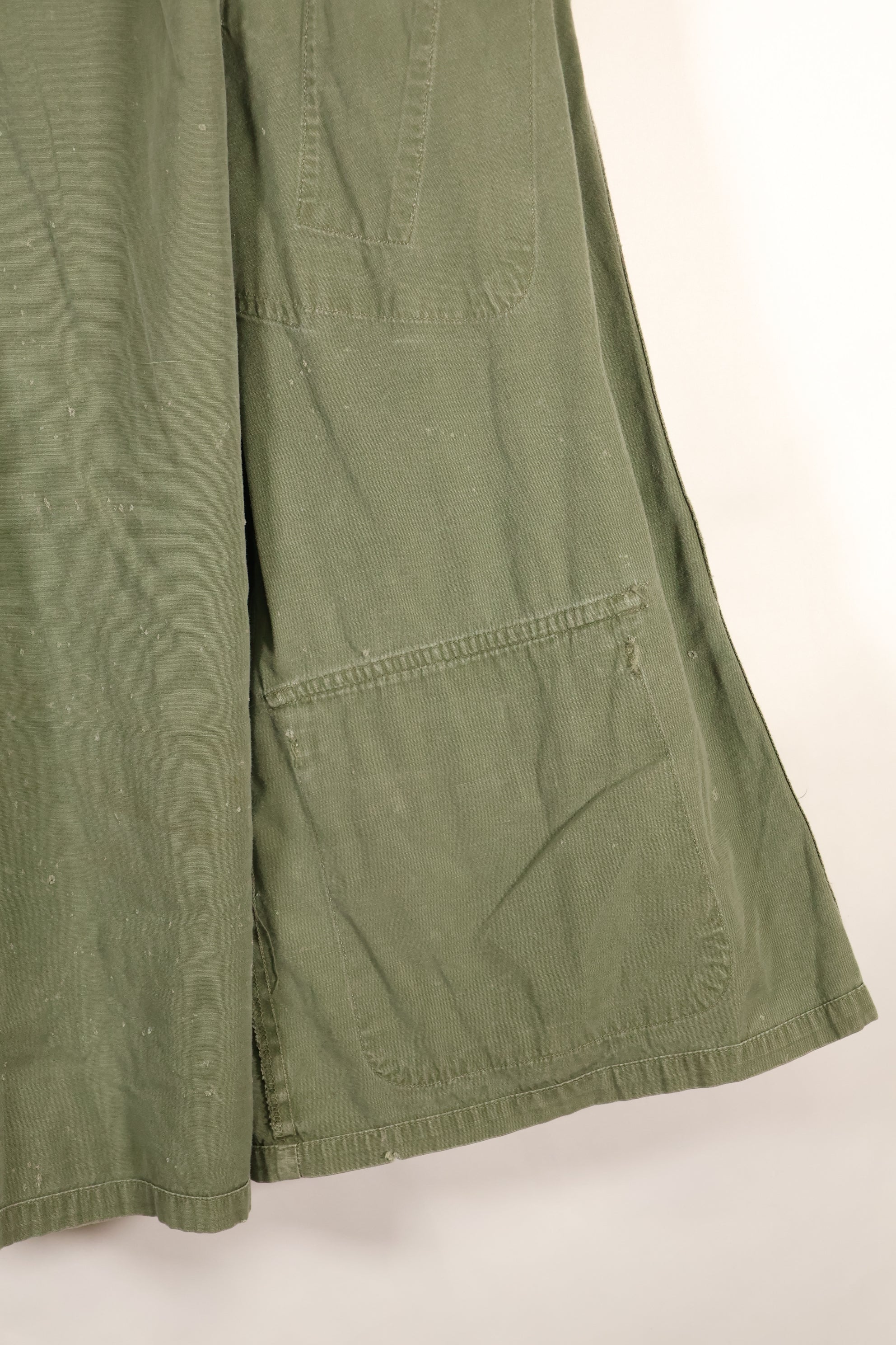 1967年契約　M-S　ノンリップストップ　3rd Model ジャングルファティーグ　ジャケット　テープ付　中古品
