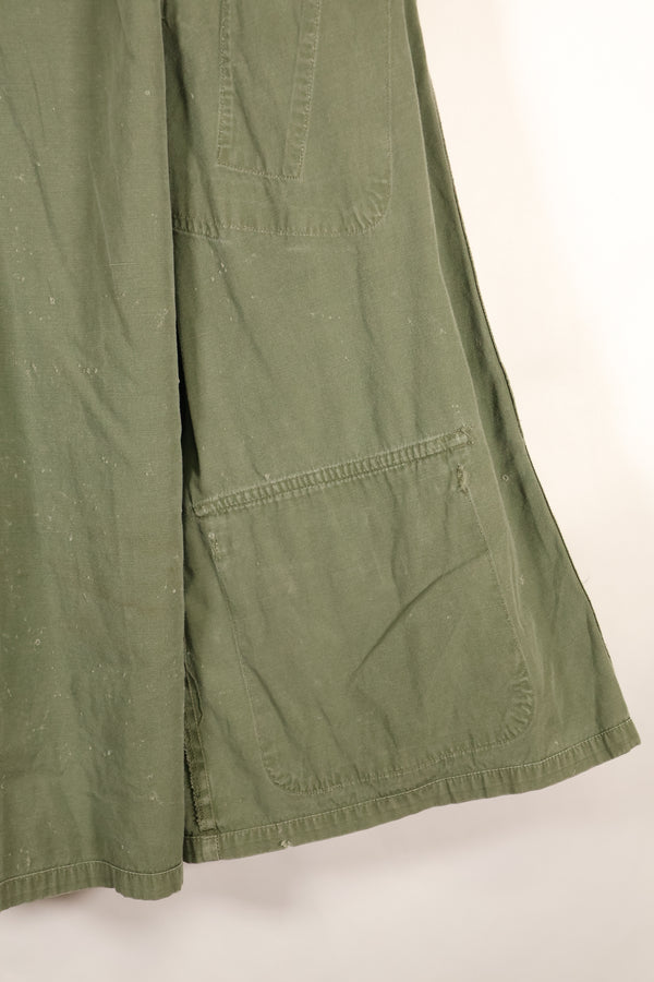 1967年契約　M-S　ノンリップストップ　3rd Model ジャングルファティーグ　ジャケット　テープ付　中古品