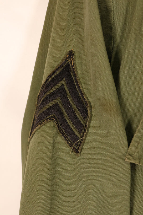1967年契約　S-S　3rd Model ジャングルファティーグ　ジャケット　25歩兵師団パッチ　中古品