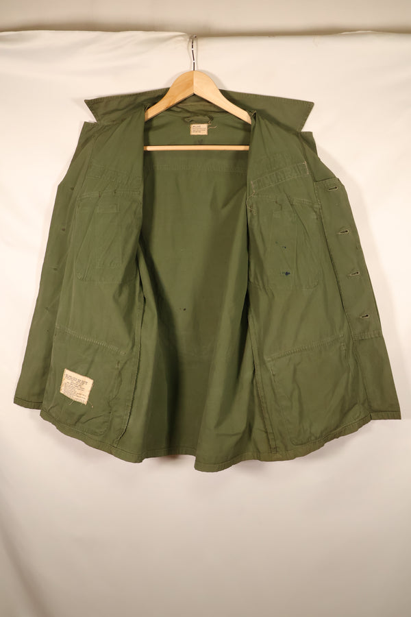 1967年契約　S-S　3rd Model ジャングルファティーグ　ジャケット　25歩兵師団パッチ　中古品