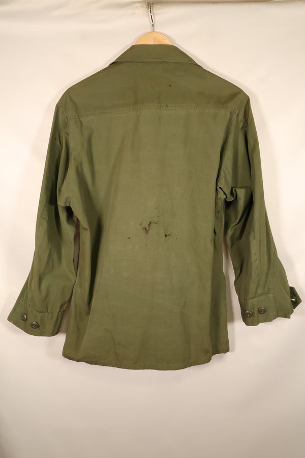 1967年契約　S-S　3rd Model ジャングルファティーグ　ジャケット　25歩兵師団パッチ　中古品