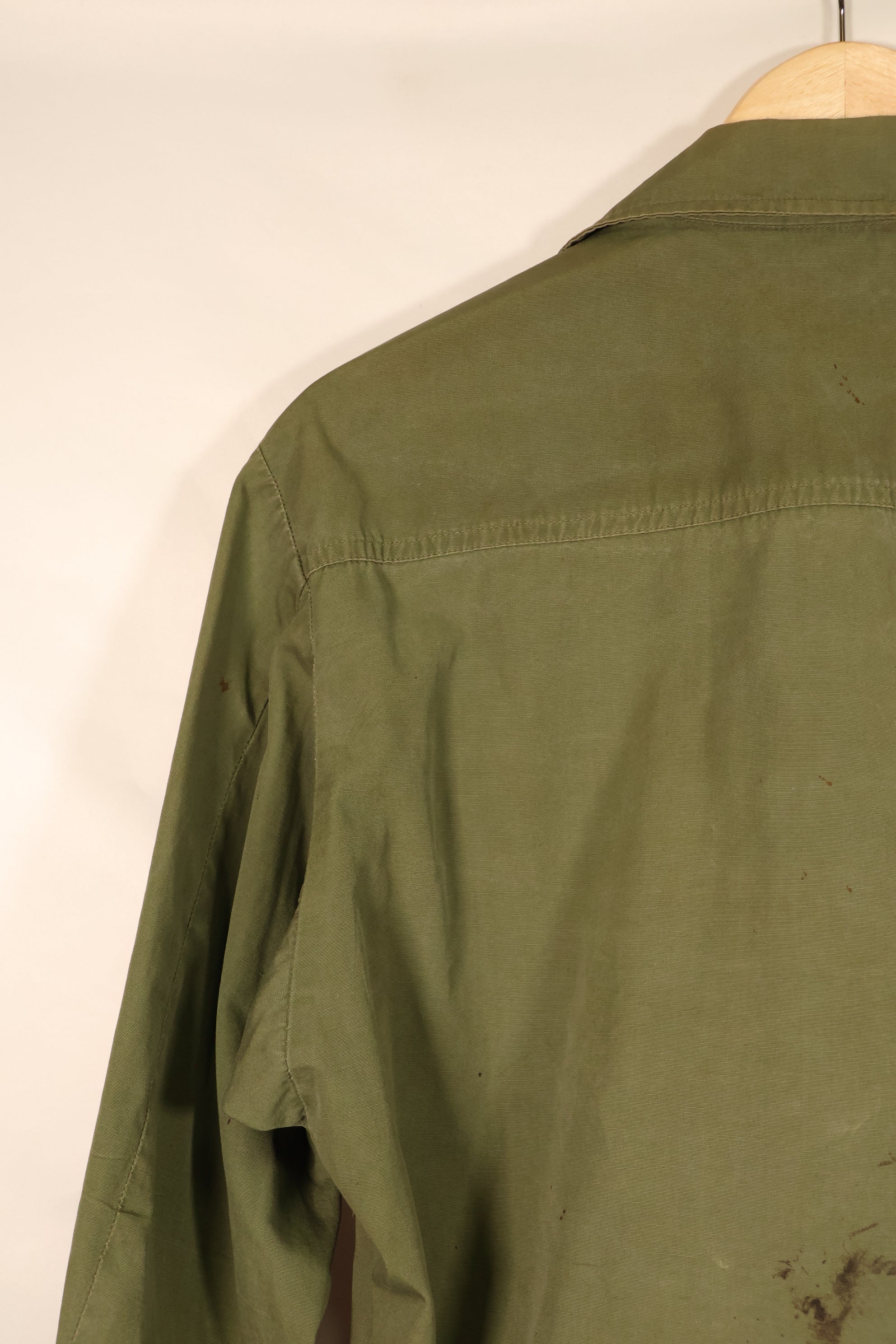 1967年契約　S-S　3rd Model ジャングルファティーグ　ジャケット　25歩兵師団パッチ　中古品
