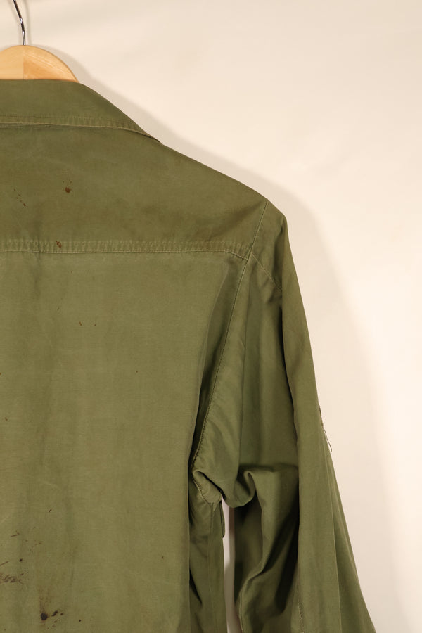 1967年契約　S-S　3rd Model ジャングルファティーグ　ジャケット　25歩兵師団パッチ　中古品