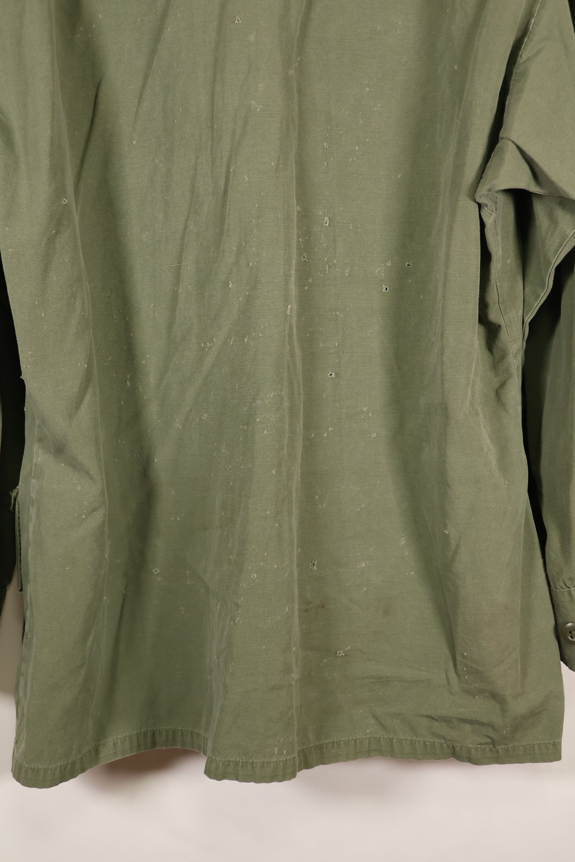 1967年契約　M-S　ノンリップストップ　3rd Model ジャングルファティーグ　ジャケット　テープ付　中古品