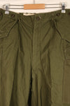 1952年契約　M-L　アメリカ軍　M-1951　フィールドパンツ　M51パンツ　中古品