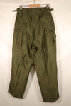 1952年契約　M-L　アメリカ軍　M-1951　フィールドパンツ　M51パンツ　中古品