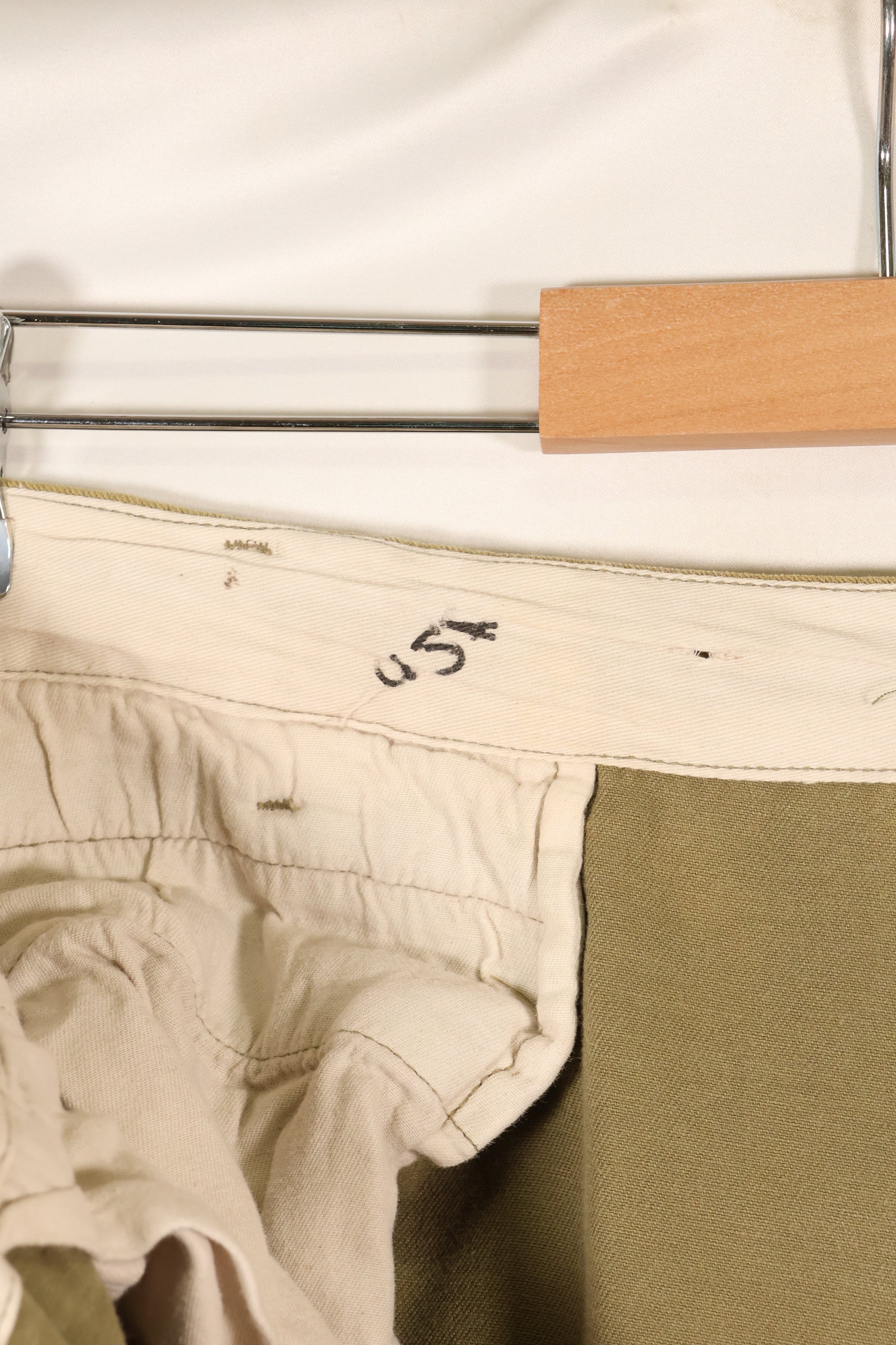 映画衣装　大きめ　映画衣装 プライベートライアン　アメリカ軍　M42 ジャンプパンツ　中古品  A