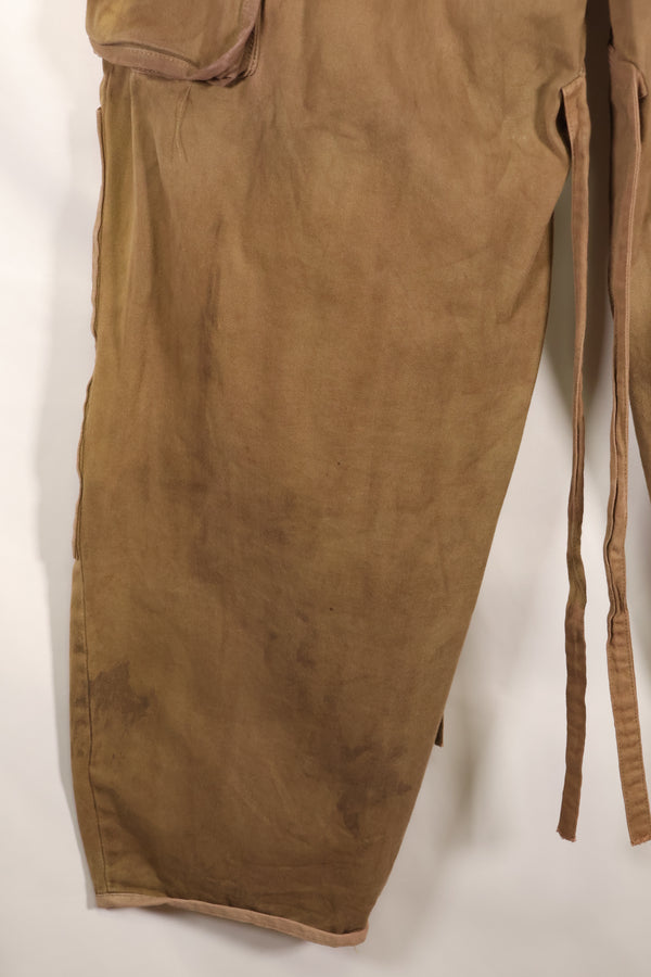 映画衣装　大きめ　映画衣装 プライベートライアン　アメリカ軍　M42 ジャンプパンツ　中古品  B