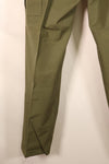 1960年代後半　S-R　アメリカ軍　4th Model ジャングルファティーグ　パンツ　状態良い　ほぼ未使用品