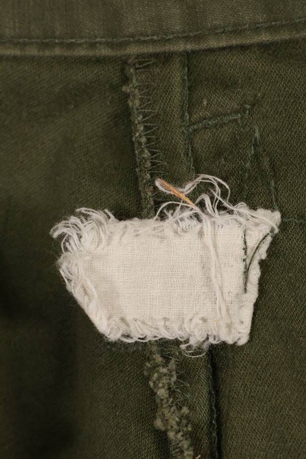 1970年代ロット　推定M-Rサイズ　M65 　フィールドパンツ　寒冷地仕様　中古品