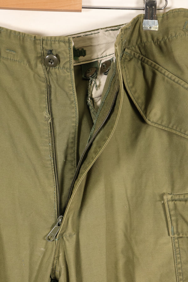 1970年代ロット　M-R　M65 フィールドパンツ　寒冷地仕様　中古品