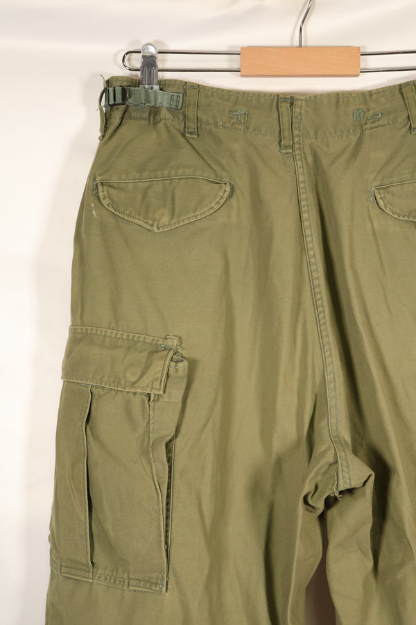 1970年代ロット　M-R　M65 フィールドパンツ　寒冷地仕様　中古品