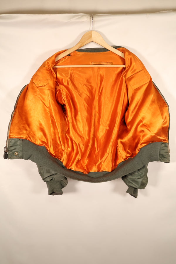1960年契約　MEDIUM　アメリカ空軍 USAF　L-2B　フライトジャケット　パッチ初付　中古品