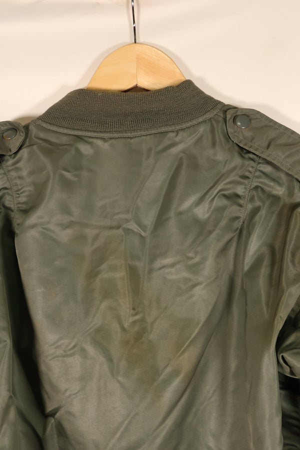 1960年契約　MEDIUM　アメリカ空軍 USAF　L-2B　フライトジャケット　パッチ初付　中古品