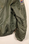 1960年契約　MEDIUM　アメリカ空軍 USAF　L-2B　フライトジャケット　パッチ初付　中古品