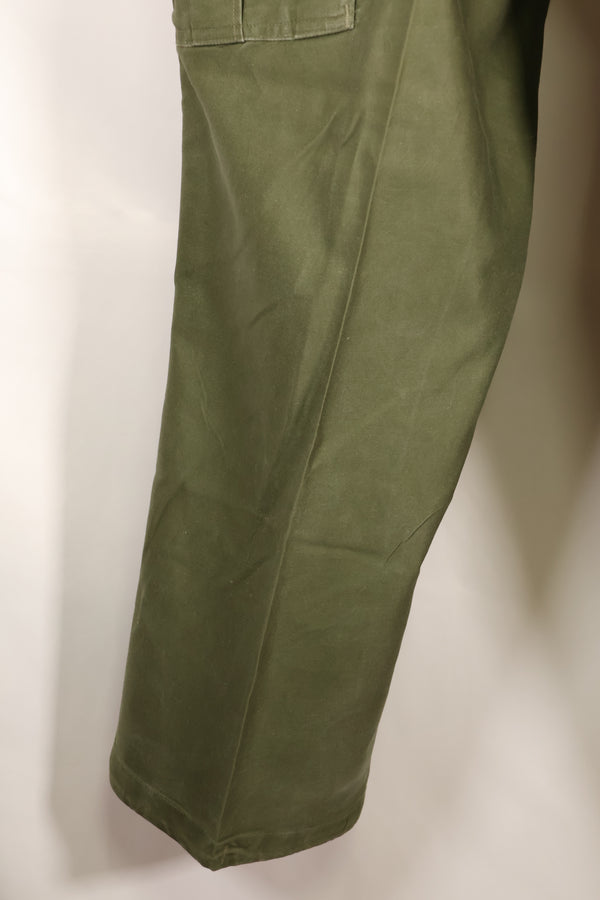 1952年契約　M-S　アメリカ軍　M-51　フィールドコットンパンツ　中古品