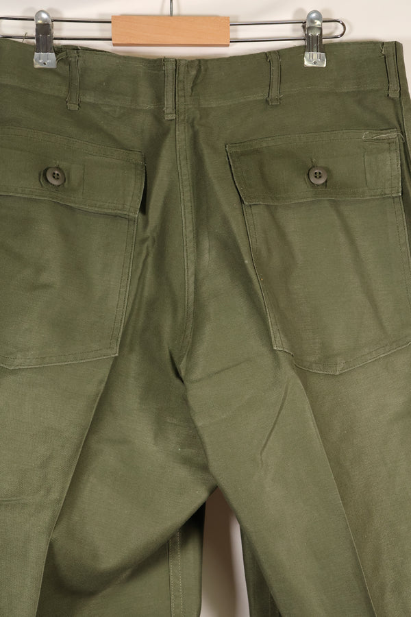1970年代契約　36 x 31アメリカ軍　OG-107　Type III ユーティリティパンツ　状態良い　中古品