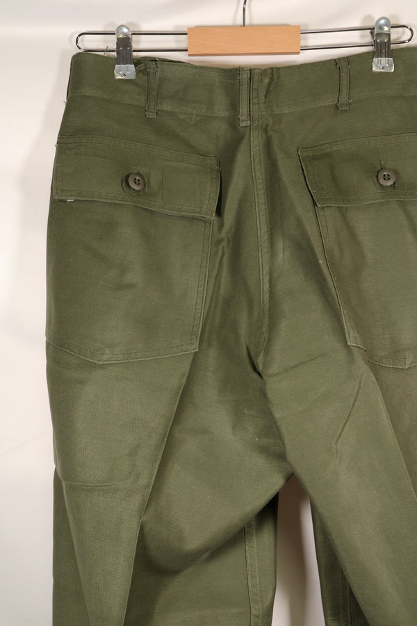 1970年代契約　36 x 31アメリカ軍　OG-107　Type III ユーティリティパンツ　状態良い　中古品