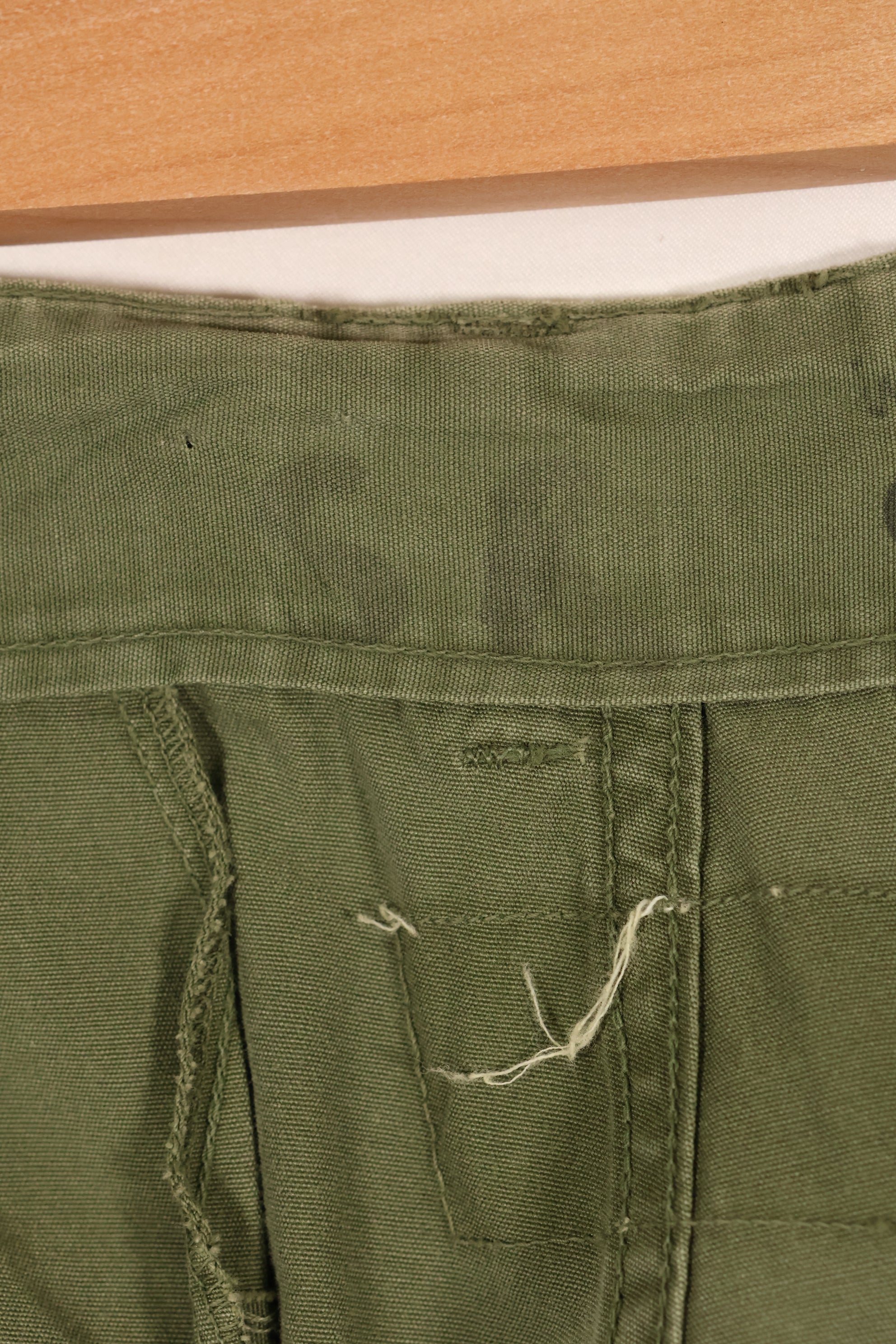 1963年契約　推定XS　1st Model ジャングルファティーグ　パンツ　使用感強い　中古品