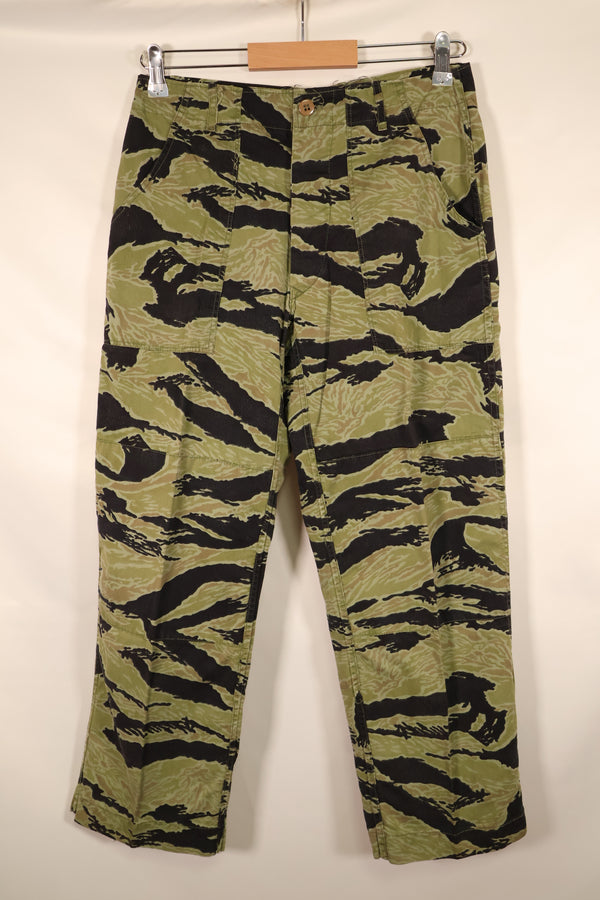 1970年　推定 S~Mサイズ　アメリカ海軍軍事顧問団　アドバイザー　VNMC 4th タイガーストライプ　セット　中古品